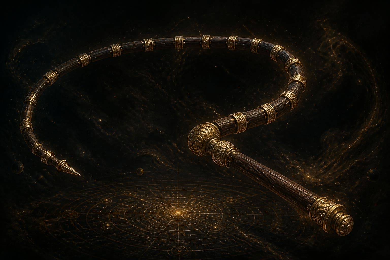 Portrait of God-Beating Whip: Instrument made for the Investiture