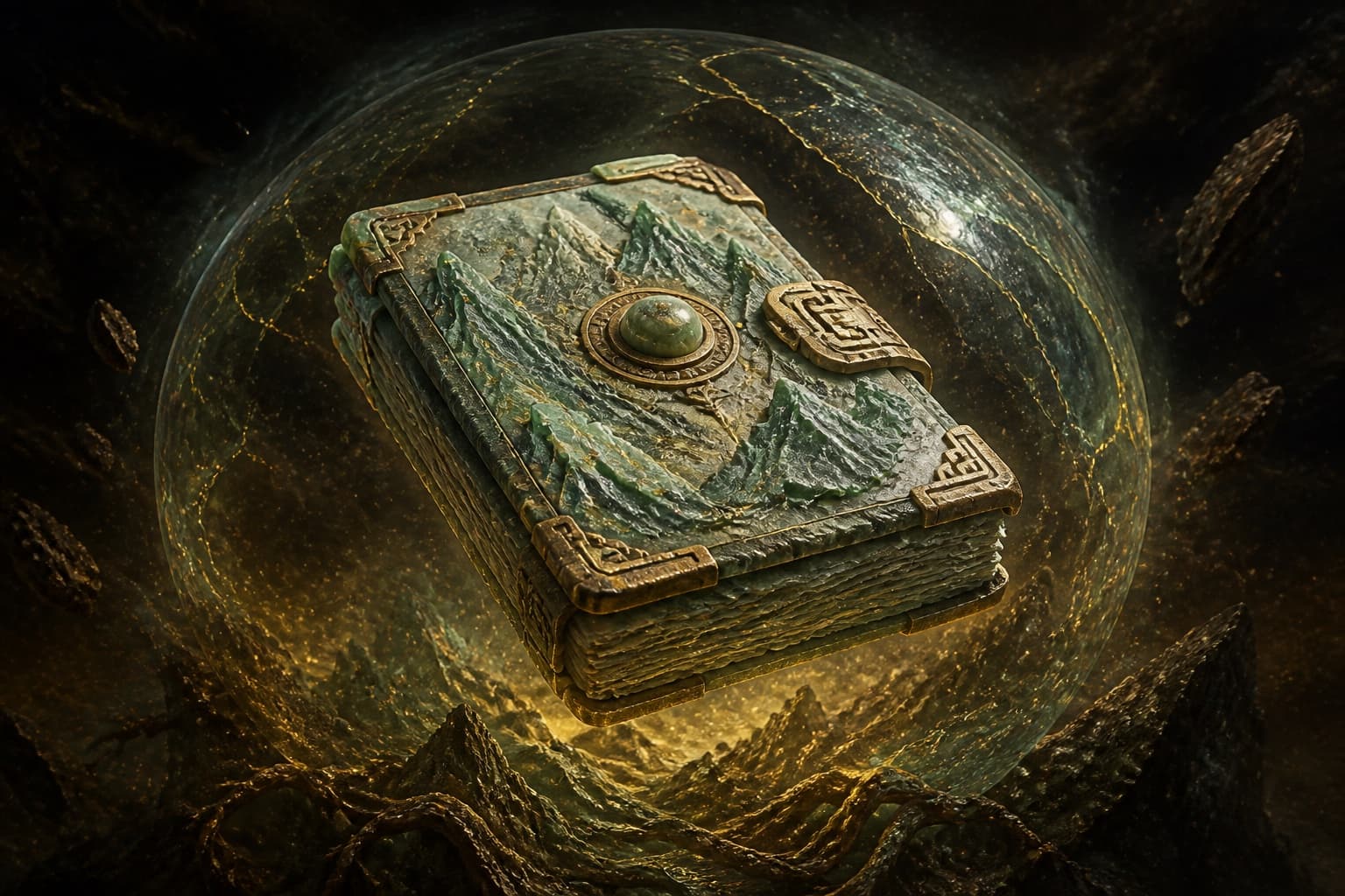 Portrait of Earth Book: Primordial numinous treasure