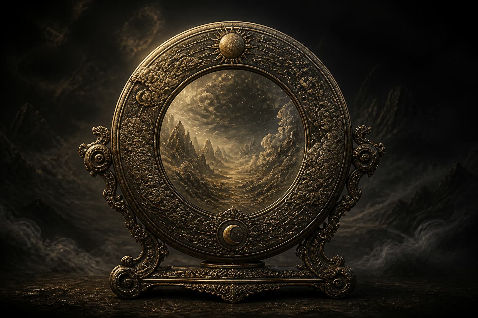 Portrait of Haotian Mirror: Imperial instrument of the Heavenly Court