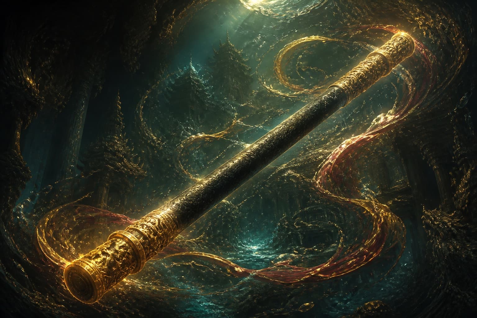 Portrait of Ruyi Jingu Bang: Top divine weapon of the Journey