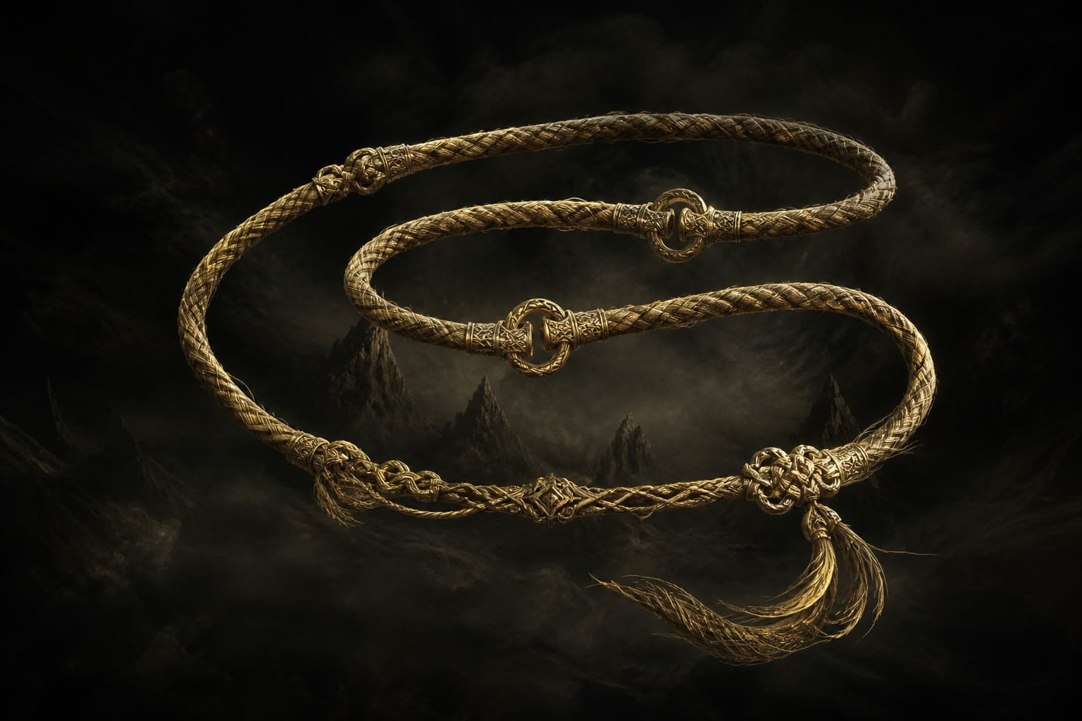 Portrait of Immortal-Binding Rope: Treasure of the Jialong Mountain cave