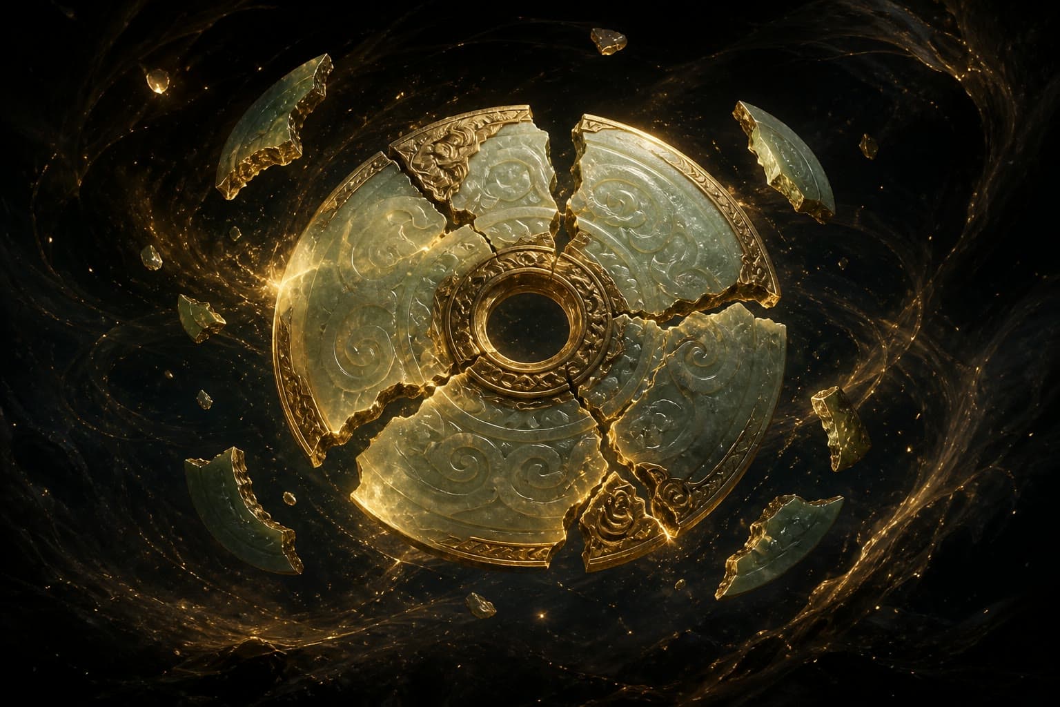 Portrait of Jade Butterfly of Creation: Shard of a chaos supreme treasure