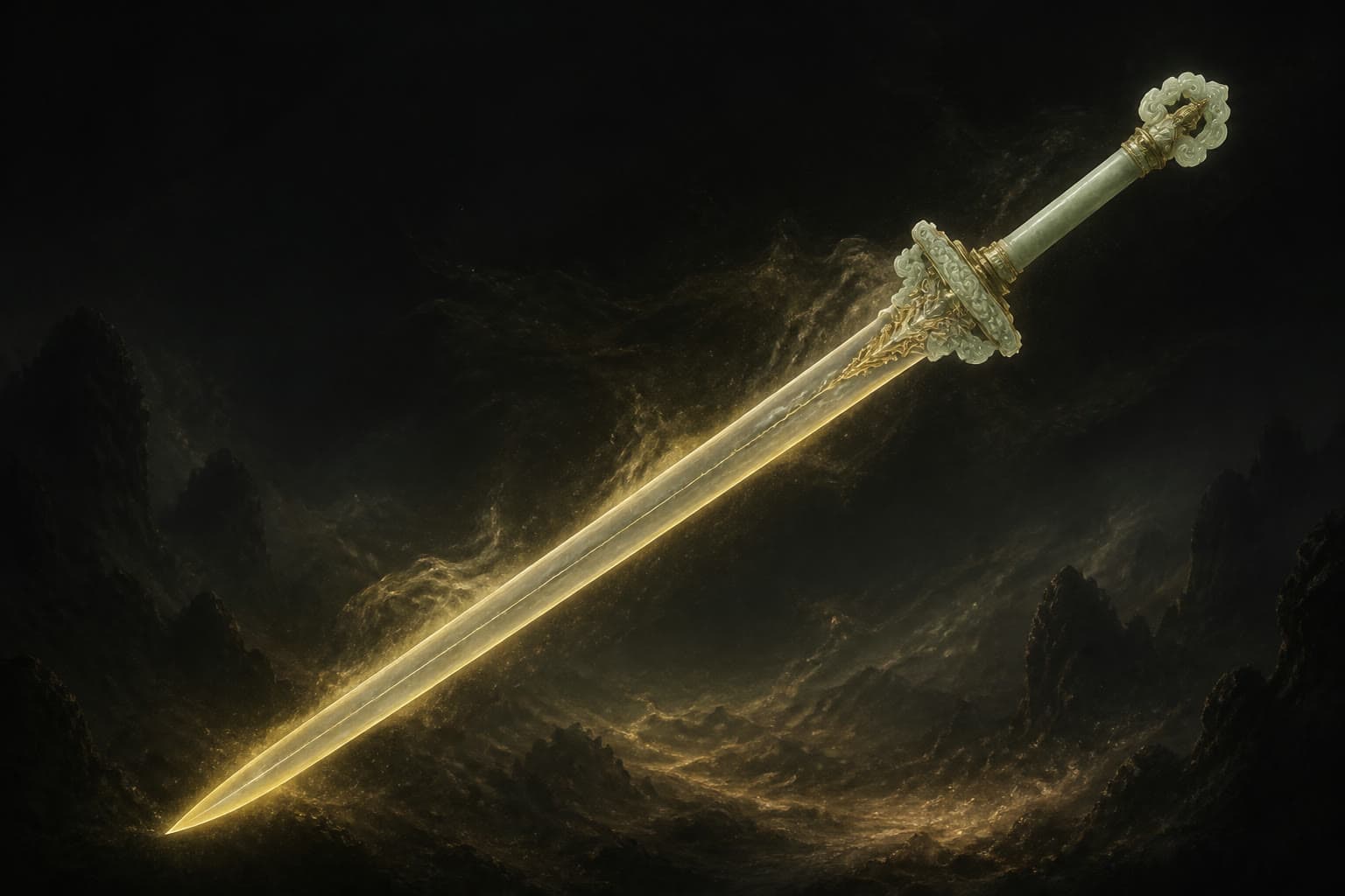Portrait of Immortal-Slaying Sword: Treasure of Yuquan Mountain