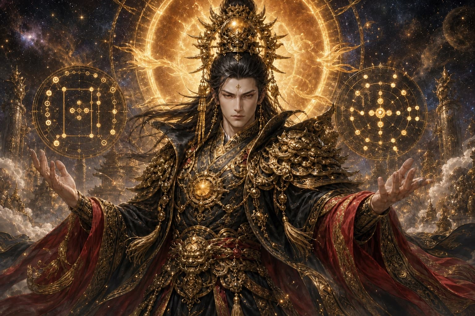 Portrait of Dijun: Heavenly emperor of the Yao clan