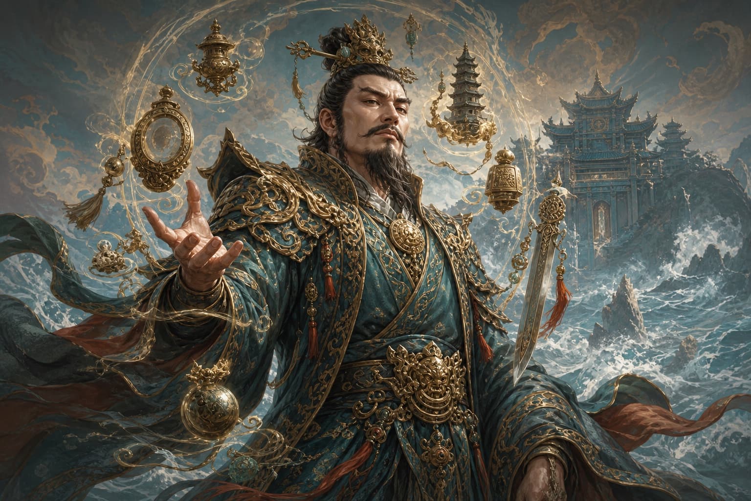Portrait of Duobao Daoren: First disciple of the Jie Sect