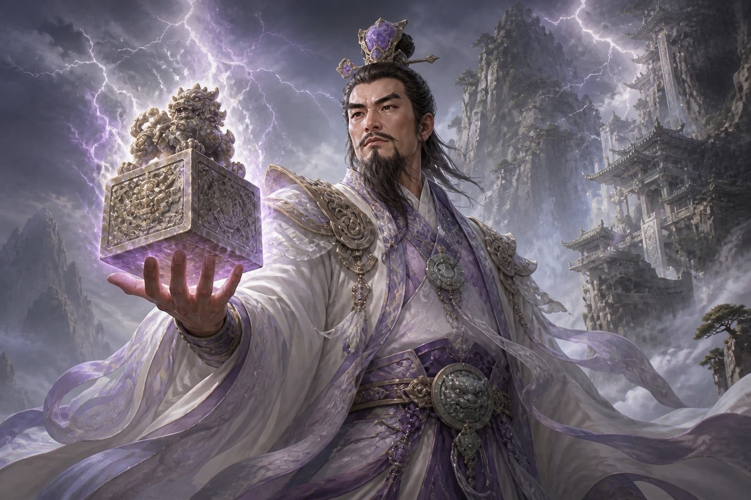 Portrait of Guangchengzi: One of the Twelve Golden Immortals