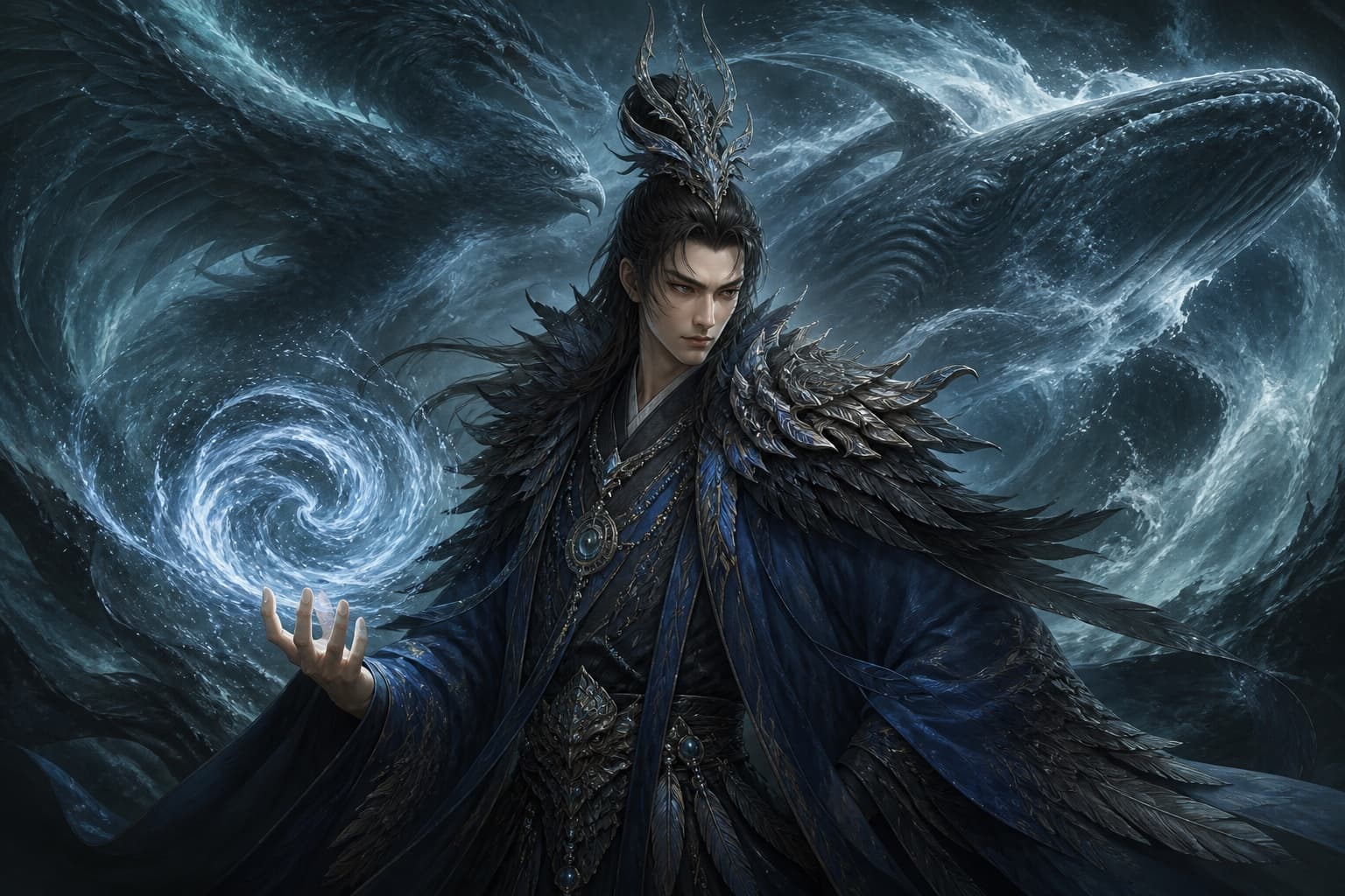 Portrait of Kunpeng: Lord of the northern sea · Yao preceptor