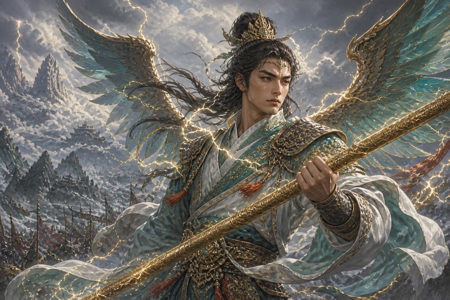 Portrait of Lei Zhenzi: Wings of wind and thunder · King Wen’s adopted son