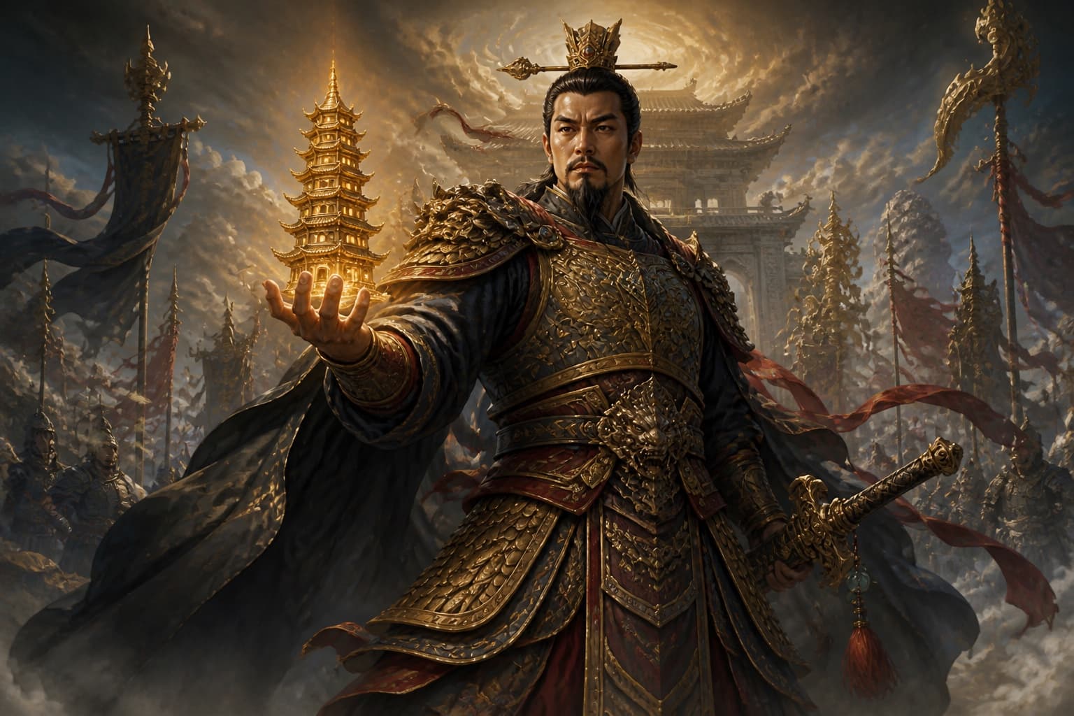 Portrait of Li Jing: Commander of the heavenly armies