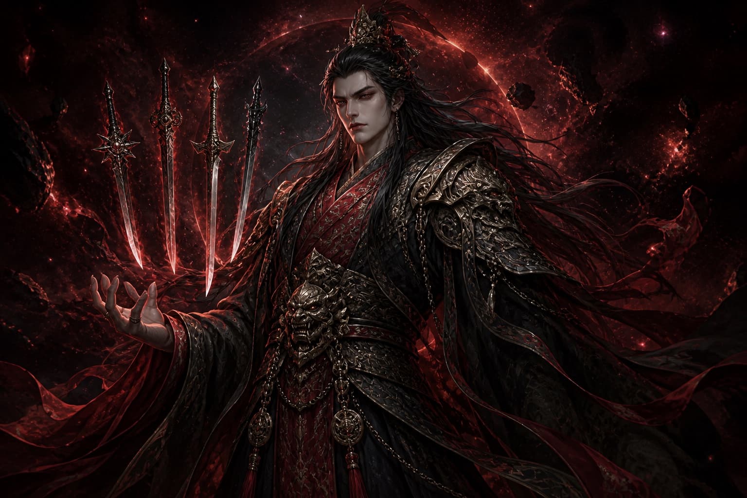 Portrait of Luohou: Ancestor of the demonic path