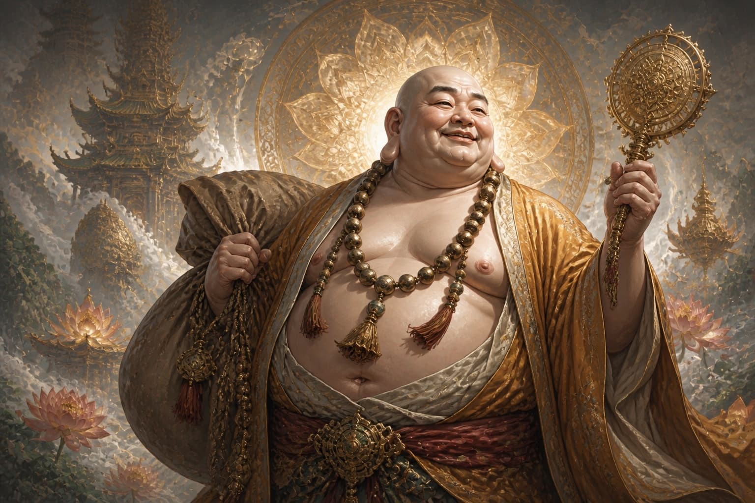 Portrait of Maitreya: The future buddha · the Buddha from the East
