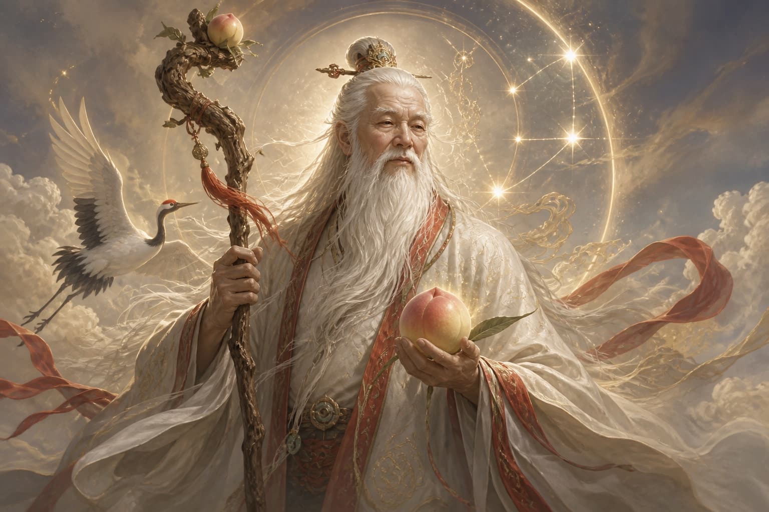 Portrait of Nanji Xianweng: Senior immortal of the Chan Sect