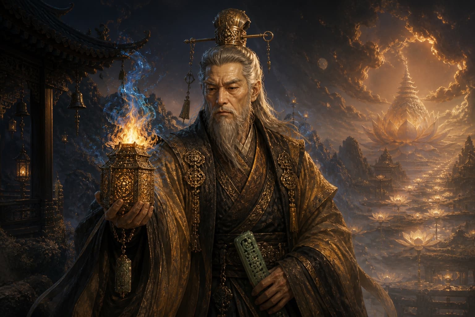Portrait of Randeng Daoren: Deputy head of the Chan Sect