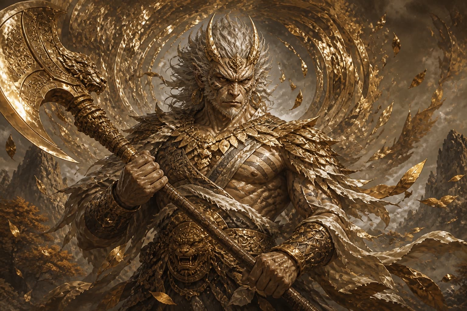 Portrait of Rushou: Ancestral Witch of metal, of the west
