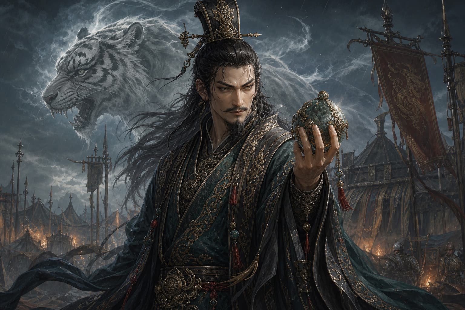Portrait of Shen Gongbao: Recruiter of immortals · Jiang Ziya’s nemesis
