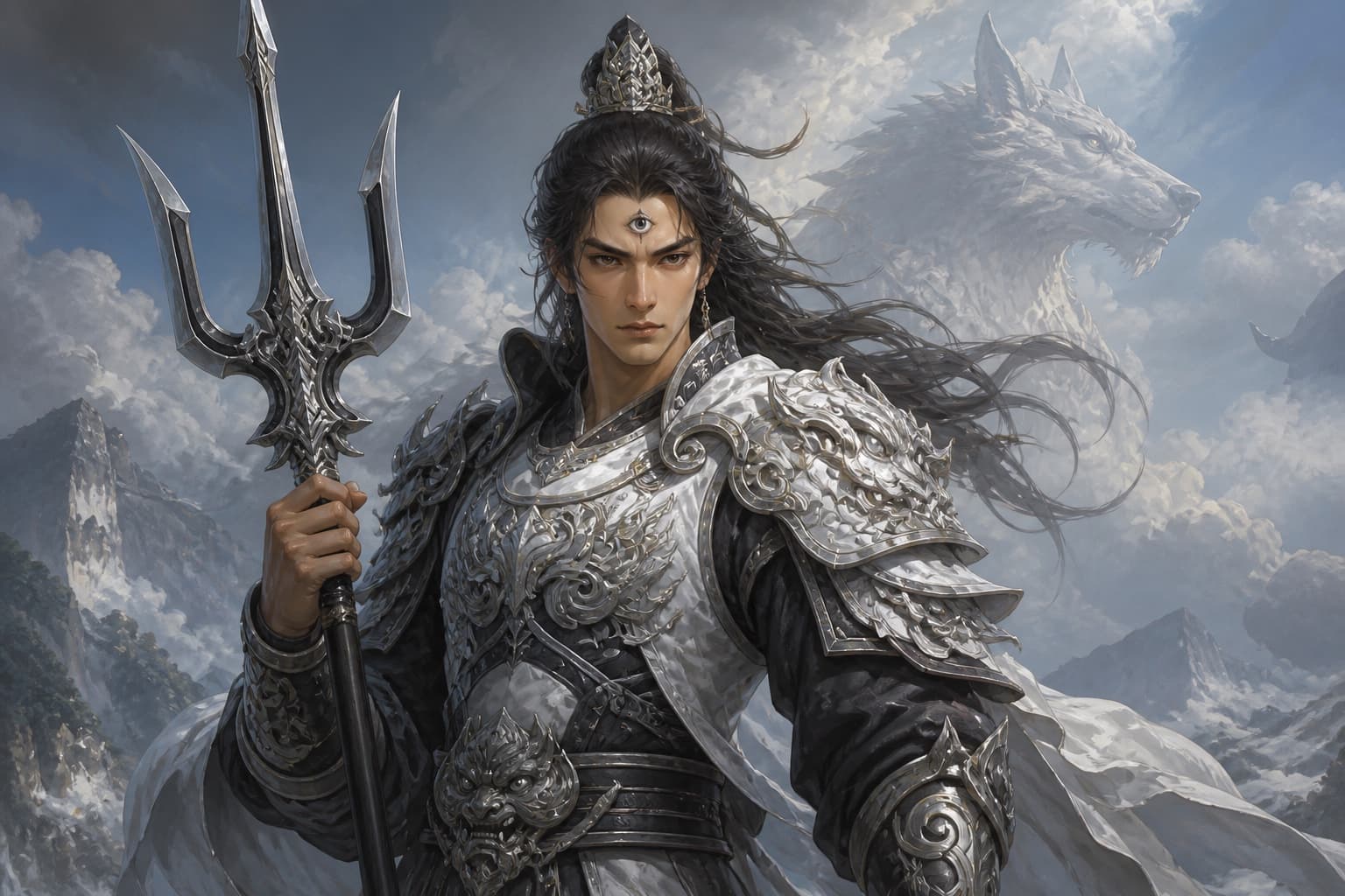 Portrait of Yang Jian: Disciple of Yuding Zhenren